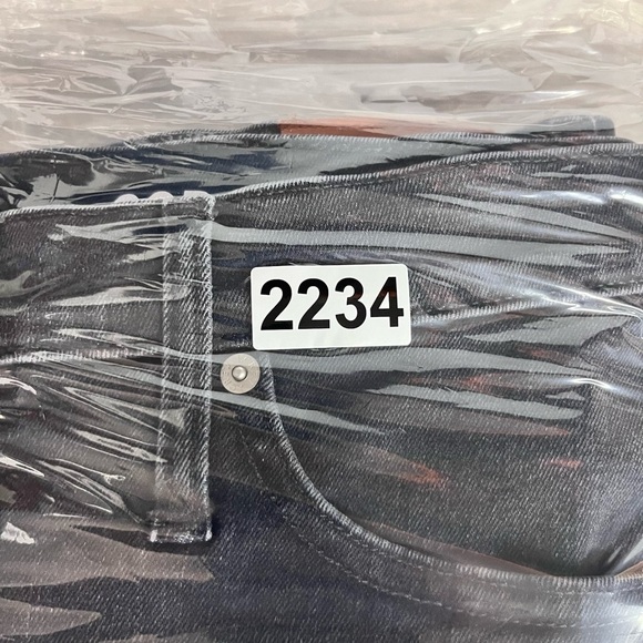 J. Crew Demi Boot Crop Jeans Womens 32P plus size Black Denim Stretch 2234 - Picture 10 of 10